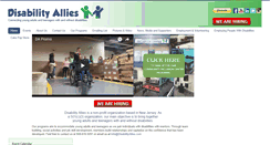 Desktop Screenshot of disabilityallies.com